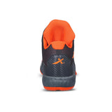 VECTOR X DUNK-2.0 Walking Shoes For Men (Grey, Orange)