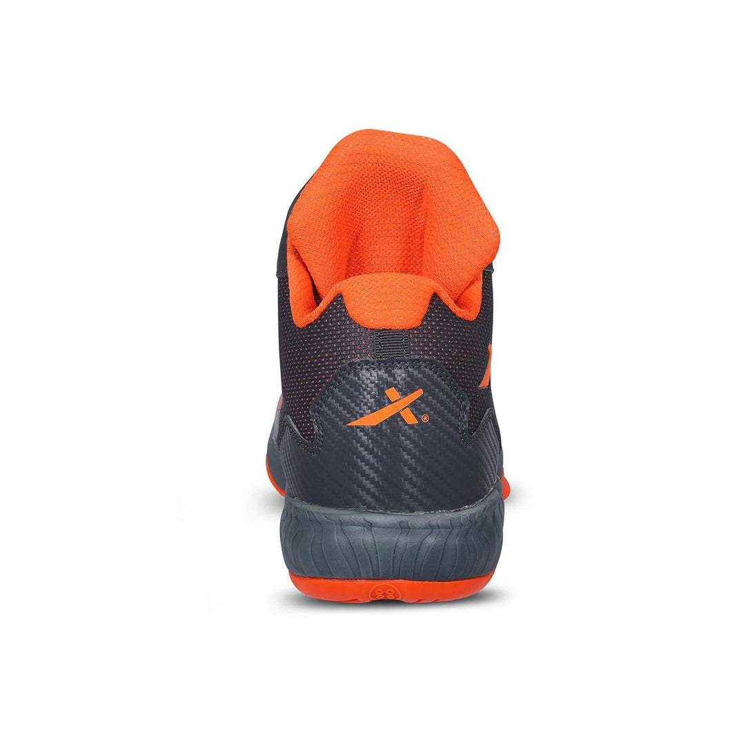VECTOR X DUNK-2.0 Walking Shoes For Men (Grey, Orange)