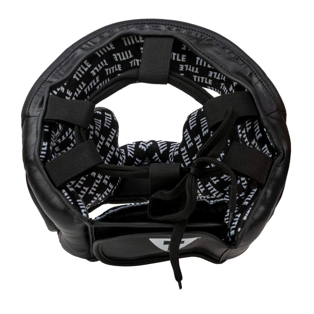 TITLE CLASSIC FULL COVERAGE TRAINING HEADGEAR BLACK