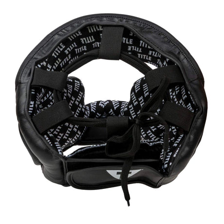 TITLE CLASSIC FULL COVERAGE TRAINING HEADGEAR BLACK
