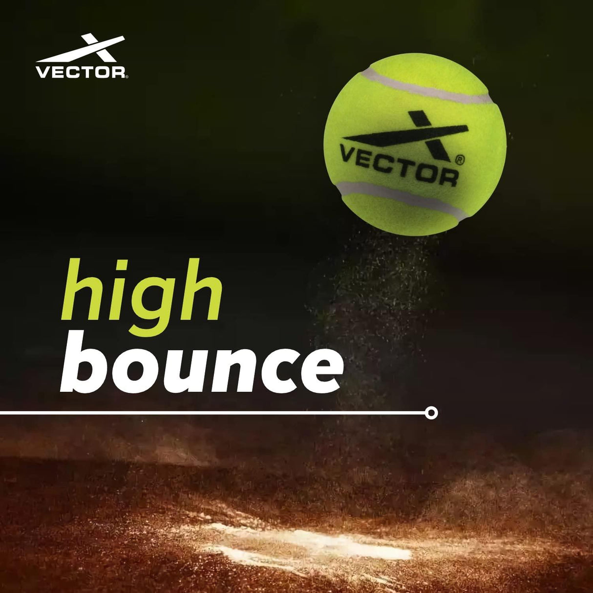 VECTOR X Cricket Tennis Ball
