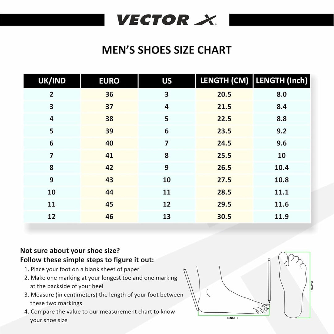 VECTOR X Cosmic Basketball Shoes For Men (Blk-Orng)