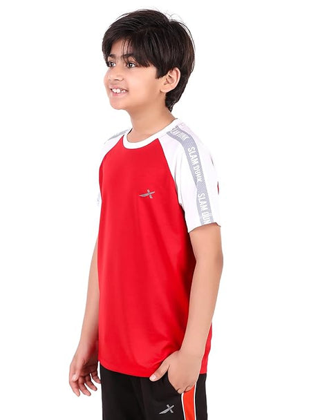 Vector X OKT-227 Kid's 100% Polyester printed Round Neck T-shirt