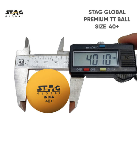 STAG GLOBAL Seam Plastic Table Tennis Ball Orange Available Pack Of 12 ,30, 72, 90