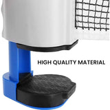 COUGAR Table Tennis Net with Push Clamps, Portable TT Net, Retractable Table Tennis Net for Any Table