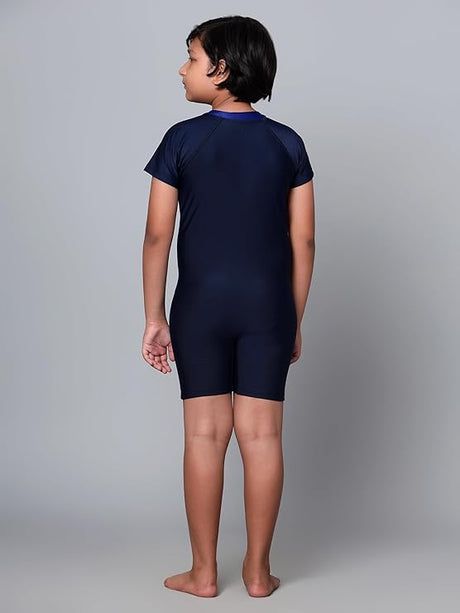 VECTOR X Zaggar Swimming/Cycling Suit Self Design Boys & Girls Swim-dress Swimsuit