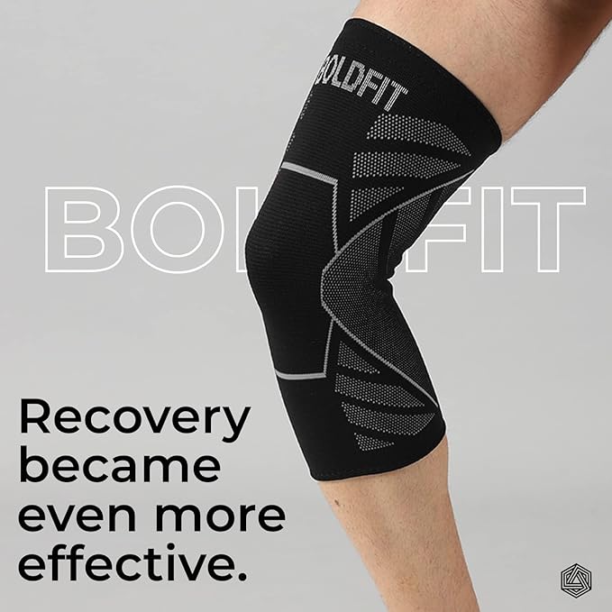 Boldfit Knee Caps For Women & Men Knee Support  | Kibi Sports