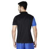 STAG GLOBAL Shell Royal Blue Men's Athletic Fit Polo T-Shirt | Solid Sportswear for Active & Casual Use