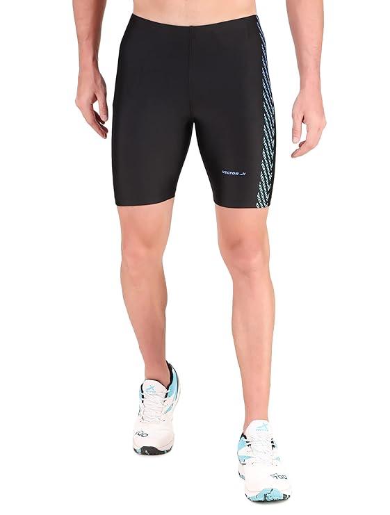 VECTOR X OMS-268 Men Solid half Bottom Compression Shorts