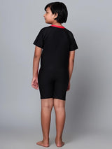 VECTOR X Zaggar Swimming/Cycling Suit Self Design Boys & Girls Swim-dress Swimsuit