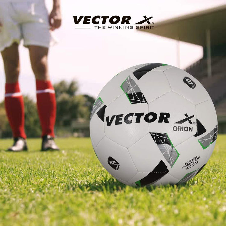 VECTOR X Orion TPU Machine Stitched | Match | Training | Practice| Professional Football - Size: 5 (Pack of 1)