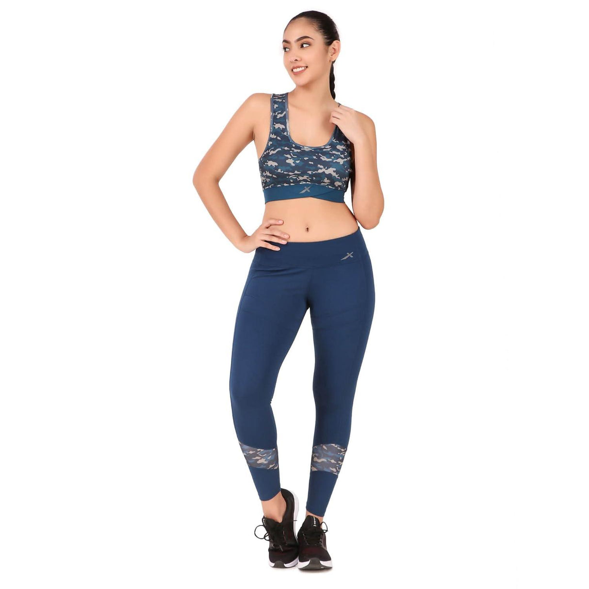 Vector X OSB-278 Women's Yoga Stretchable Sports Bra and Legging track suit