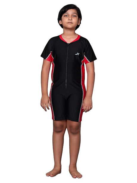 VECTOR X Zaggar Swimming/Cycling Suit Self Design Boys & Girls Swim-dress Swimsuit