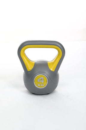 Cougar Plastic Kettlebell for Home Gym, Kettlebells for Strength Training, Fitness & Cardio Training, 4 Kg