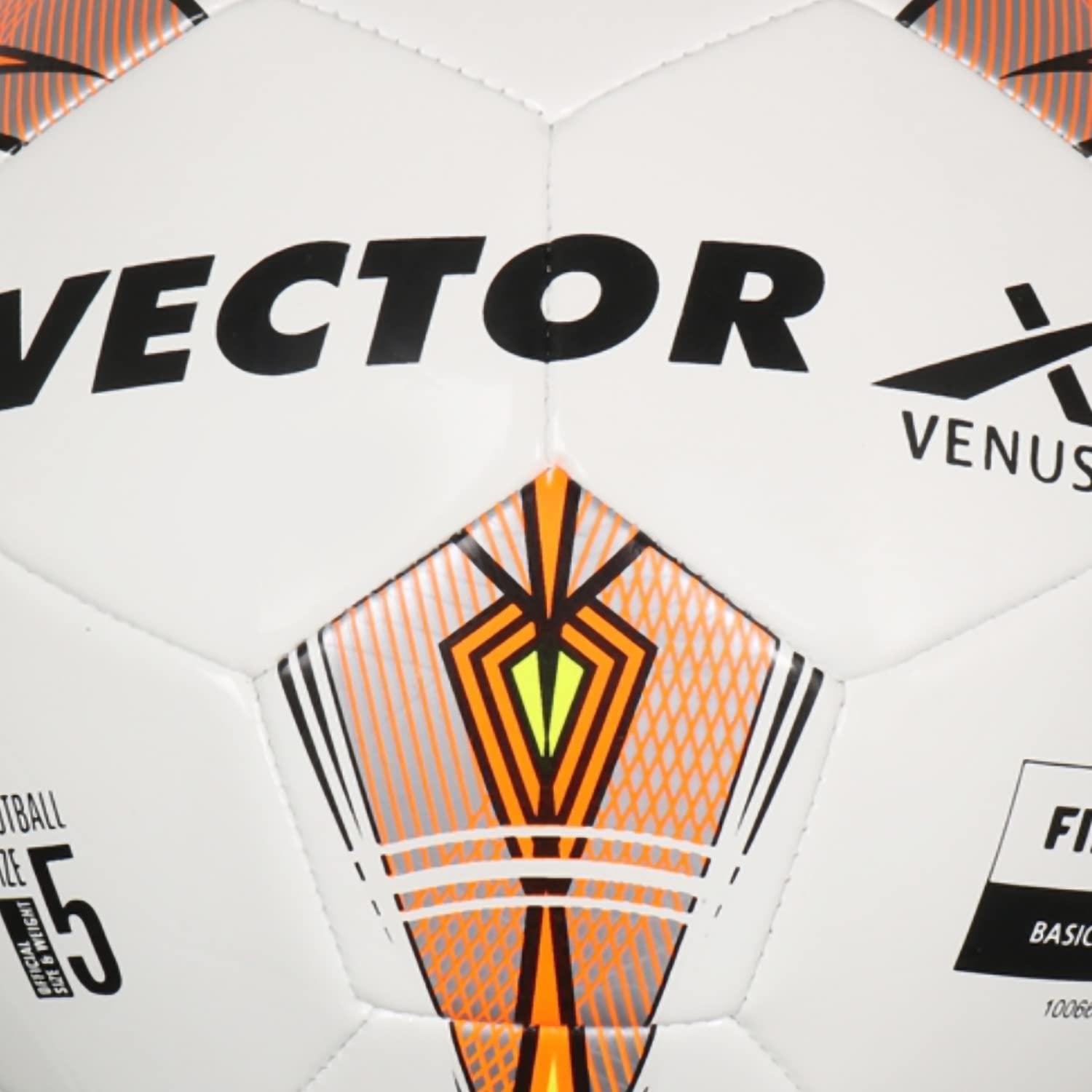 Vector X Venus TPU Machine Stitched Football- Size: 5(Pack of 1)