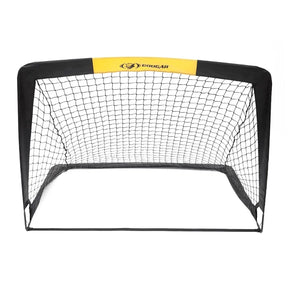 COUGAR Portable Soccer Practice Foldable Goals 4'x3' Set of 2 – Fully Collapsible & Easy Self-Assembly, Lightweight Backyard & Beach Soccer Nets with Carry Bag
