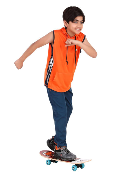 Vector X OKL-230 Kid's Solid Pattern Track Pants