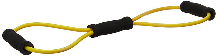 Cougar Figure 8 Shaped Latex Resistance Yoga Band for Chest, Arm & Shoulder Stretch Exercise Equipment