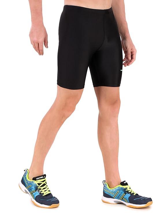 VECTOR X OMS-266 Unisex Solid Compression Half Bottom Shorts