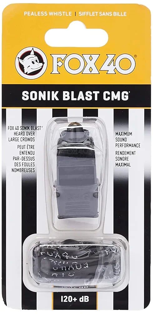 Fox 40 Sonic Blast Cmg Official Plastic with Lanyard 