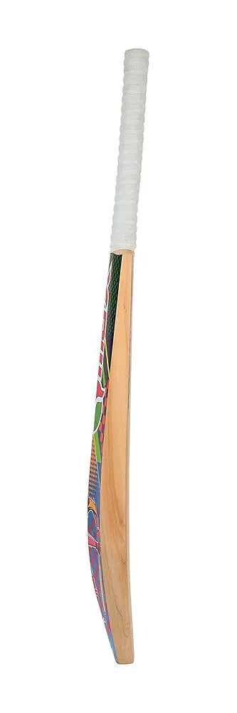 RMax Kashmir Willow Leather Ball Cricket Bat with Bat Cover 