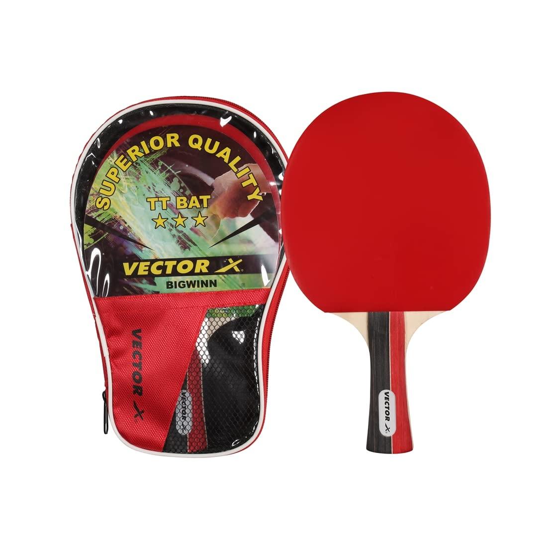 Vector X Bigwig Table Tennis Bat Game Accessories for Indoor or Outdoor (1pc)