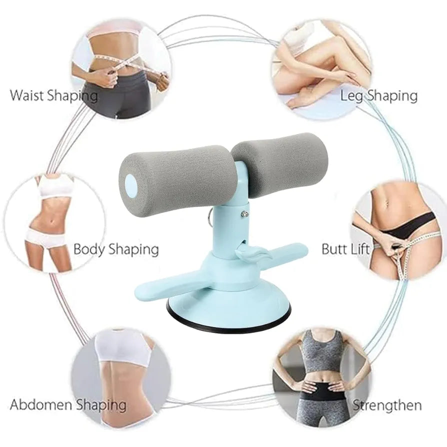 COUGAR PRO Sit Up Bar | Abs Master Home Gym | Crunches Equipment | Gym Instrument for Home Workout | Abdomen Exercise Push Up | Abs Workout Equipment with Self Suction | Portable