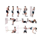 Cougar Toning Tube, Toning Tube for Exercise, Resistance Band Set with Handles, Single Toning Resistance Tube Heavy Quality, All Purpose Fitness Tube for Home and Gym 