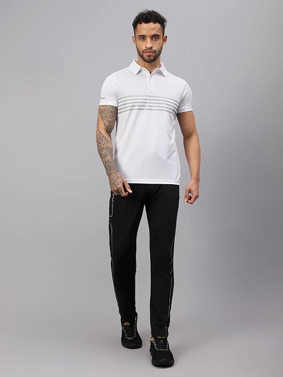 VECTOR X OMT-258 Men's Water Printed Polo T-Shirt