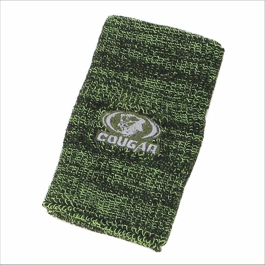 COUGAR Wrist Band  for Men & Women 5 Inch - Wrist Sweat Band for Badminton Football, Basketball, Running & Athletic Sports, Sweat Absorbent Made in India