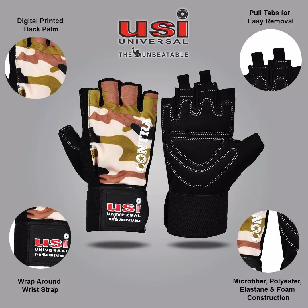USI Universal Contra Fitness Gloves ‰ÛÒ 733CB