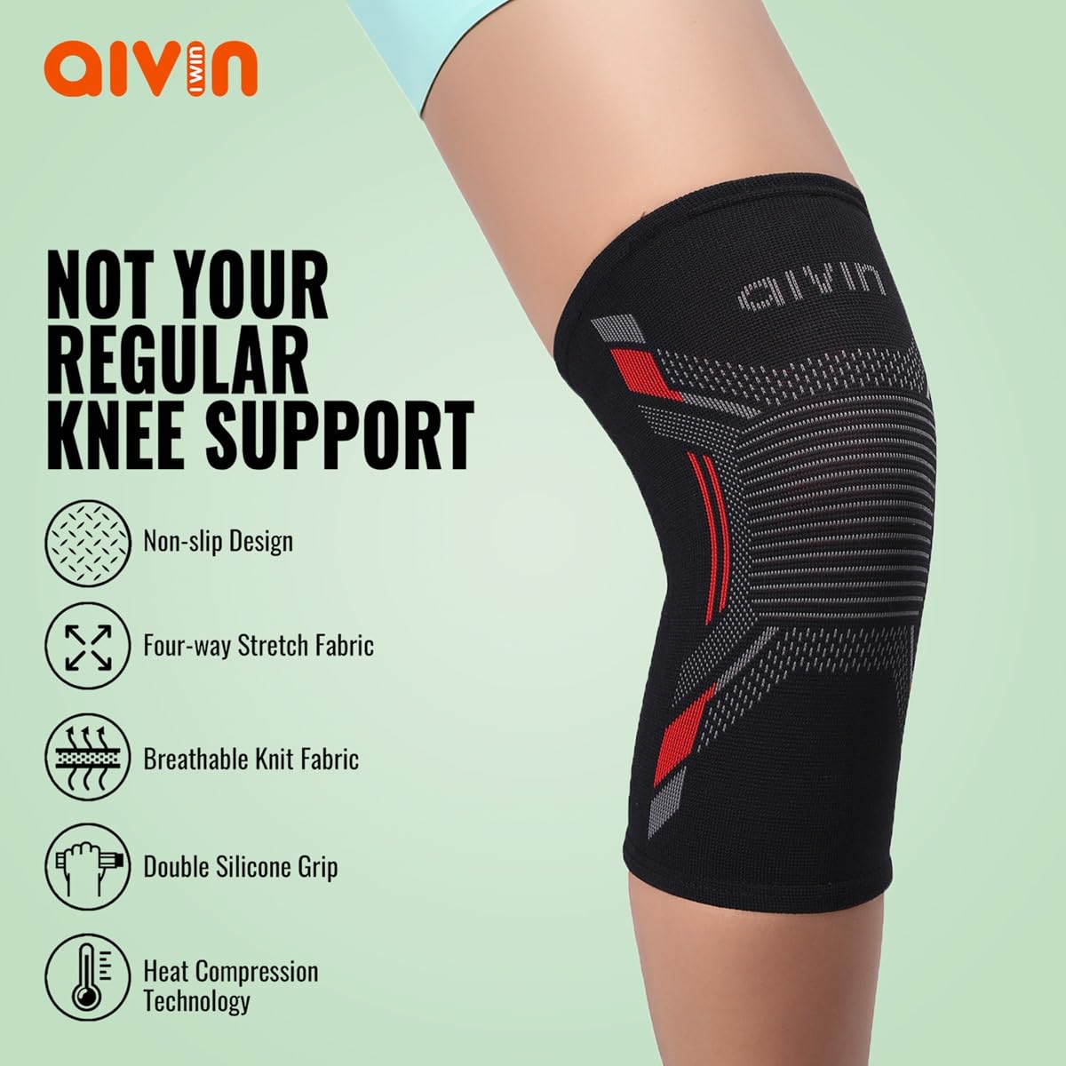 AIVIN Avengers Knee Support For Men&Women Knee Caps For Women Knee Cap For Men Knee Brace For Knee Pain Relief Products Knee Pad Leg Sleeves For Men Gym Squats Knee Belt Knee Support (s)