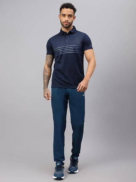 VECTOR X OMT-258 Men's Water Printed Polo T-Shirt