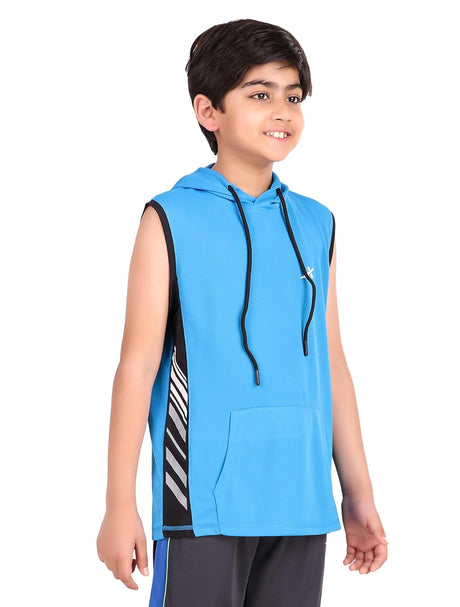 Vector X OKT-228 Kid's Printed Hoodie Sleeveless