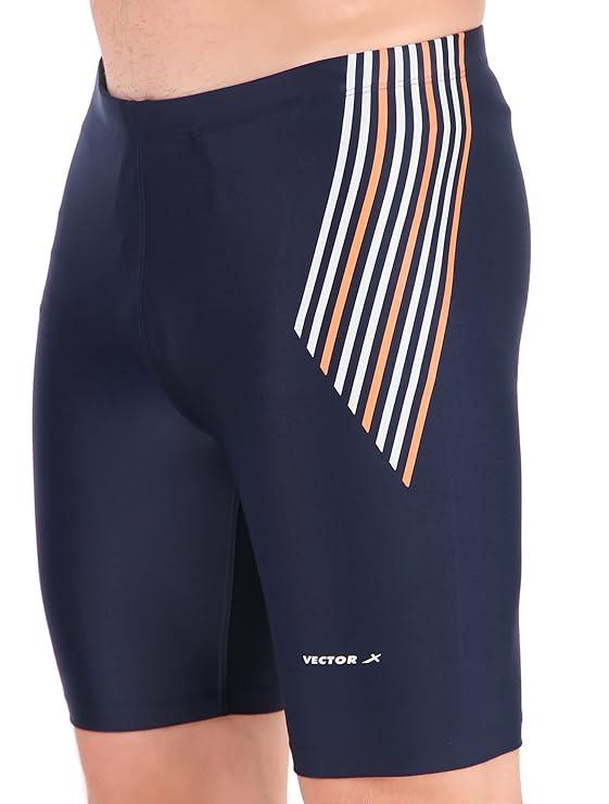 VECTOR X OMS-266 Unisex Solid Compression Half Bottom Shorts