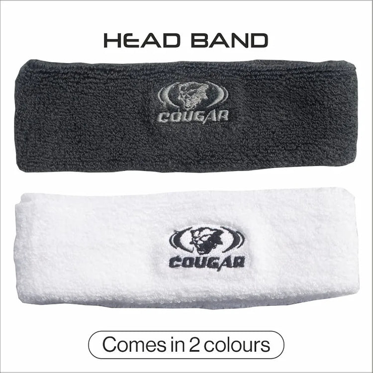 COUGAR Headband Sports,Gym Workout,Yoga Sweatband-All Sports Wear Headband Fitness Band Unisex 