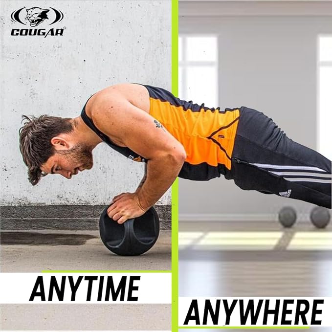 Cougar Dual Handle Medicine Ball | Kibi Sports