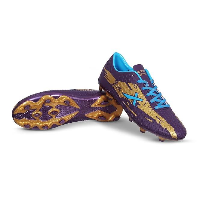 Vector X Spectre 2.0 Football Shoe/Studs, Double Colored TPU Sole, Padded Footbed, Premoulded Heel Shoe for Men