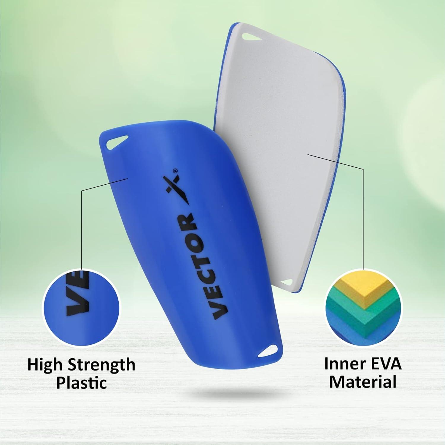 Vector X Invader Shin Guards Soccer for Guards Youth, Adults, Teenagers - Comfortable and Durable