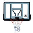 COUGAR Jordan Basketball Backboard 110x75 cm | Wall Mount Shatterproof Acrylic Board with 16mm Steel Ring 45 cm Dia and Net for Outdoor Court Practice and Home Use