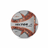 VECTOR X Thermo Bonded X-FORCE Dotted Grain PU Textured Football - Size: 5 (Pack of 1)