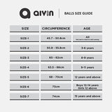 Aivin Brazil Machine Stitched Football Game, for Training, Match, Sports, Playing, Outdoor Ball, Durable & Water Resistance Football for Practice, 32 Panel, Size-5 (Yellow)