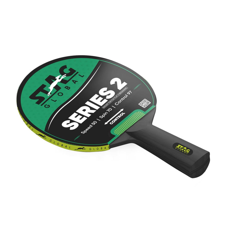 STAG GLOBAL (New Launch) Series 2 Table Tennis Racket | Lightweight | FUNPLAY & Beginners | Multi-Color