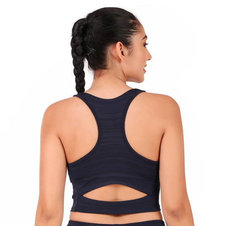 Vector X OSB-280 Women's Yoga Stretchable Sports bra and Tight Short Combo
