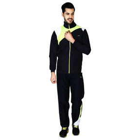 STAG GLOBAL Men's Tracksuit (Model : Platinum/ Navy Blue)
