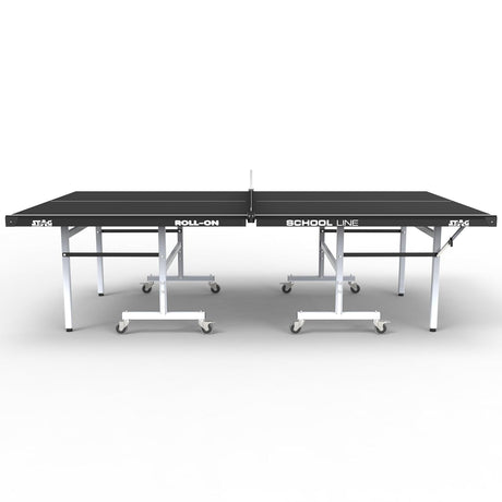 STAG GLOBAL Professional School Line Table Tennis Table | 2 Rackets,6 Balls,Clamp Net, 1 Cover