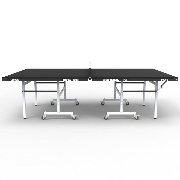 STAG GLOBAL Professional School Line Table Tennis Table | 2 Rackets,6 Balls,Clamp Net, 1 Cover