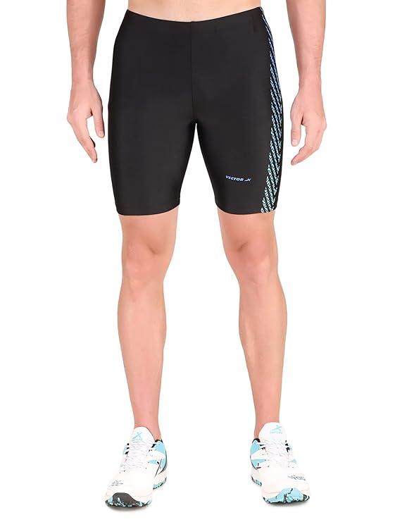 VECTOR X OMS-268 Men Solid half Bottom Compression Shorts