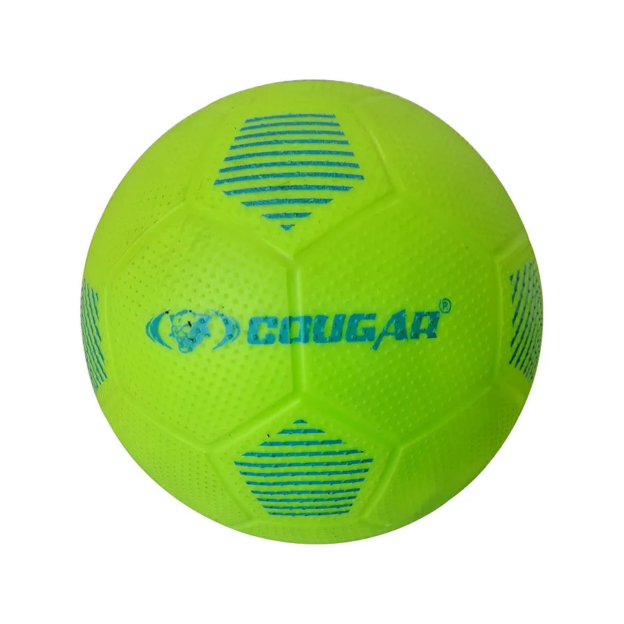 COUGAR Fun Ball for Indoor Play | Lightweight PVC Football with Thick Material and Long Air Retention | No Bladder Training Ball for Kids Size 1 and Recreational Use