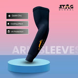 STAG GLOBAL Sports Arm Sleeves | Breathable, Stretchable & UV Resistant for Men & Women